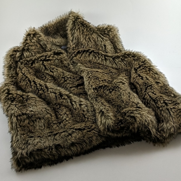 Abercrombie Fitch Women Faux Fur Vest Sz M - Picture 8 of 12